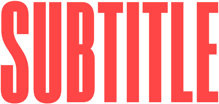 subtitle logo